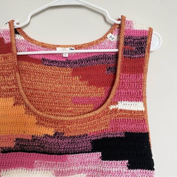 A.L.C. Brayden Crochet Scoop-Neck Tank Size XL NWOT - Picture 5 of 12